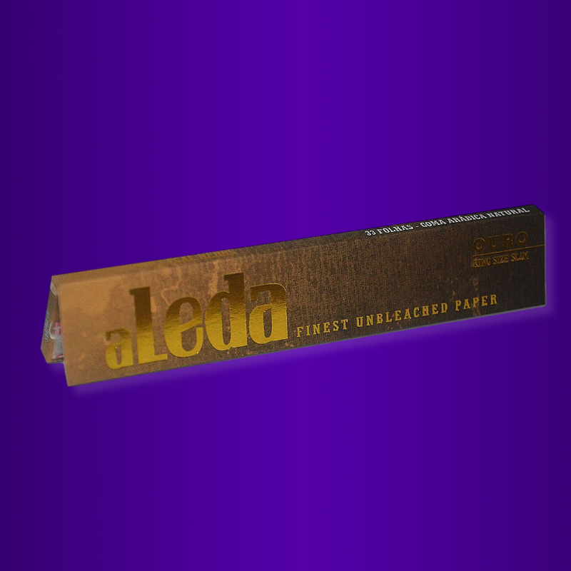 Caixa Seda Aleda Ouro King Size