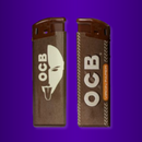 Isqueiro Eletrônico Recarregável Butano OCB