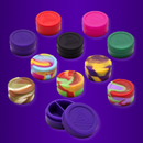 Container Slick Silicone SquadaFum Grande 25 ml Sortido