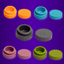 Container Slick Silicone Silly Dog Stash 6 ml