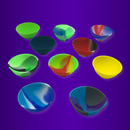 Cuia Silicone Lok Pequena Sortido