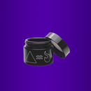 Pote de vidro minimal UV 50ml