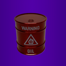 Dichavador Metal Tambor Oil Barrel