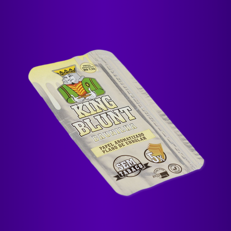 King Blunt (Sem Tabaco) - Baunilha