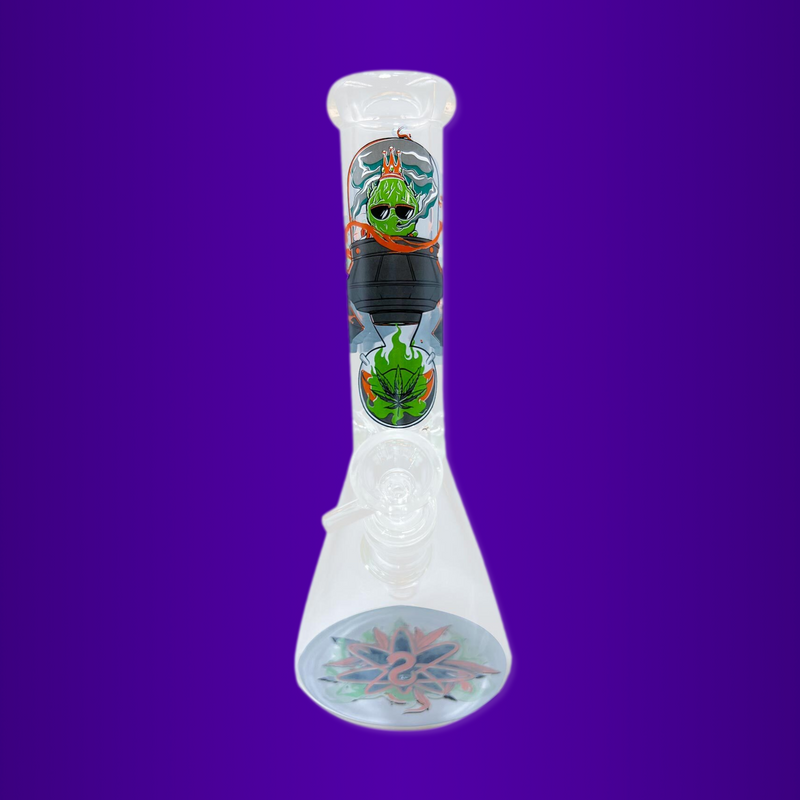 Bong de Vidro Sadhu Coleção Psicodélica