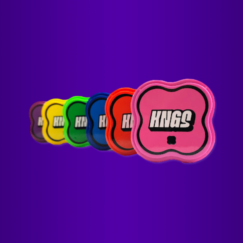 Dichavador Kings Policarbonato Pequeno Colors Sortido