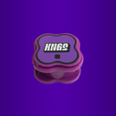 Dichavador Kings Policarbonato Pequeno Colors Sortido