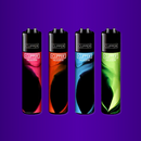 Isqueiro Clipper Grande Black Nebula