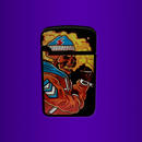 Isqueiro Maçarico Zengaz Royal Jet Caveira ll