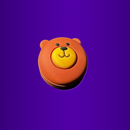 Container Slick Urso Silicone 5ml